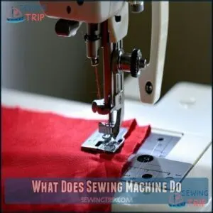 What Does Sewing Machine Do