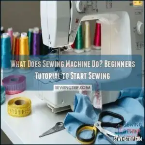 what does sewing machine do beginners tutorial