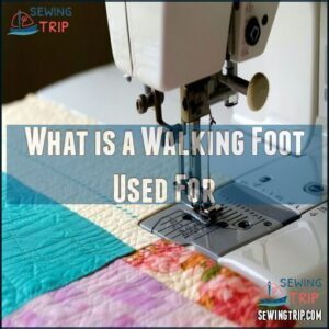 What is a Walking Foot Used For