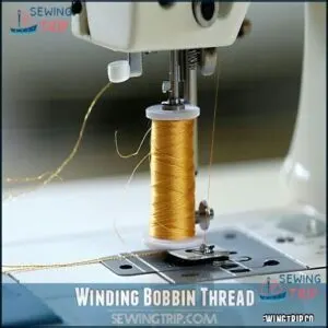 Winding Bobbin Thread