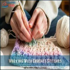 Working With Crochet Stitches