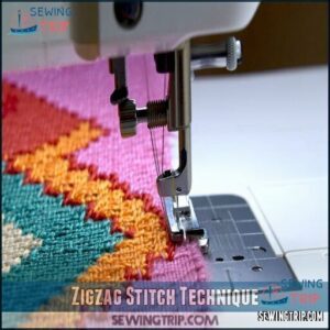 Zigzag Stitch Technique