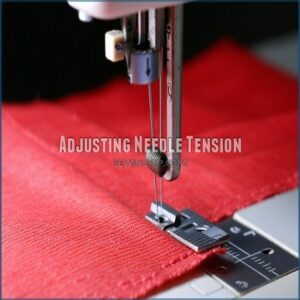 adjusting needle tension