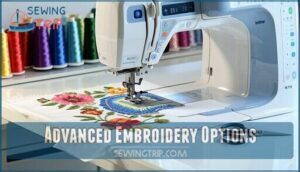 advanced embroidery options