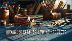 advanced leather sewing projects