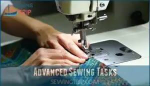 advanced sewing tasks
