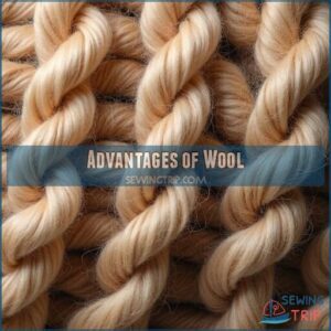 advantages of wool