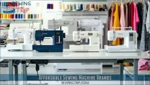 affordable sewing machine brands