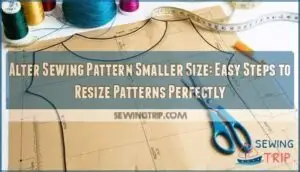 alter sewing pattern smaller size