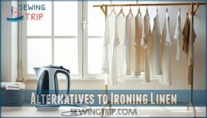 alternatives to ironing linen