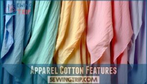 apparel cotton features