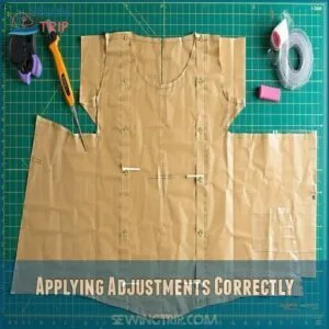 applying adjustments correctly