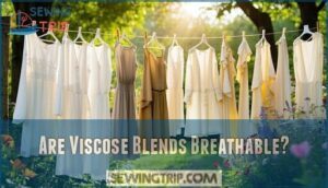 are viscose blends breathable