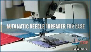 automatic needle threader for ease