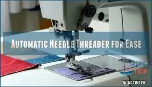 automatic needle threader for ease