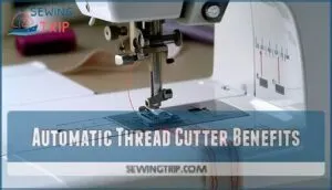 automatic thread cutter benefits