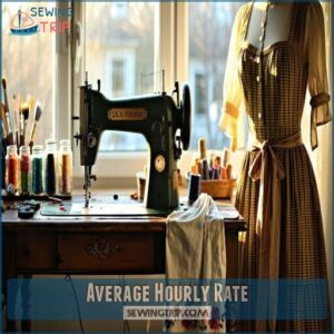 average hourly rate