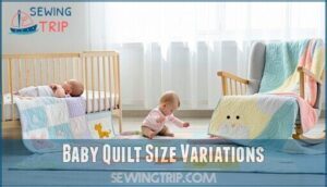 baby quilt size variations
