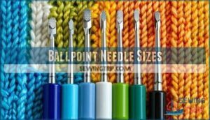 ballpoint needle sizes