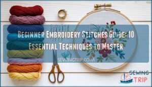 beginner embroidery stitches guide