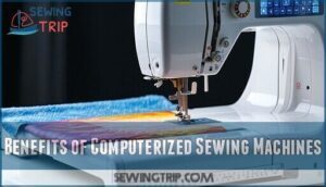 benefits of computerized sewing machines