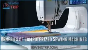 benefits of computerized sewing machines