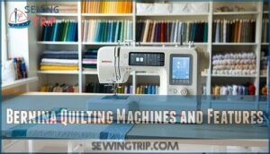 bernina quilting machines and features
