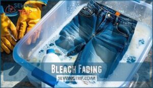 bleach fading
