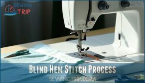 blind hem stitch process
