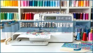 brother pe770 overview