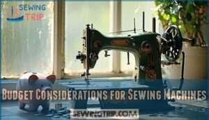 budget considerations for sewing machines