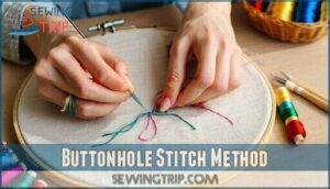 buttonhole stitch method