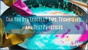 can you dye lyocell