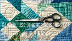 can you use gingher scissors for quilting