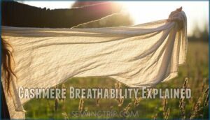 cashmere breathability explained