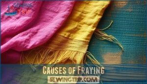 causes of fraying