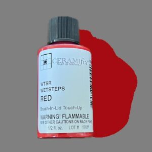 Red Appliance Paint: 6 Top Options That Transform Kitchen Gadgets Instantly 4 Ceramifix Solid Red Touch up B0775ZPDNR