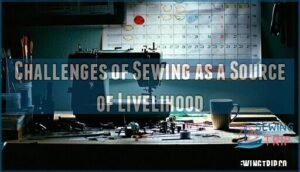 challenges of sewing as a source of livelihood