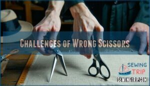 challenges of wrong scissors