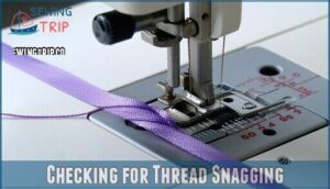 checking for thread snagging