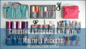 choosing a storage unit with multiple pockets