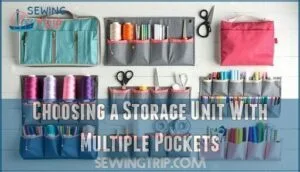 choosing a storage unit with multiple pockets