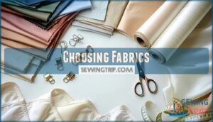 choosing fabrics