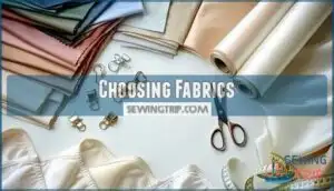 choosing fabrics