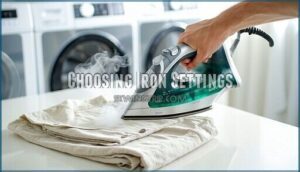 choosing iron settings