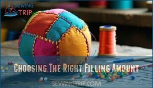 choosing the right filling amount