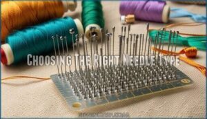 choosing the right needle type choosing the right needle type