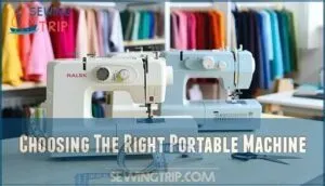 choosing the right portable machine