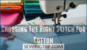 choosing the right stitch for cotton choosing the right stitch for cotton