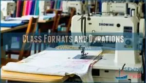 class formats and durations